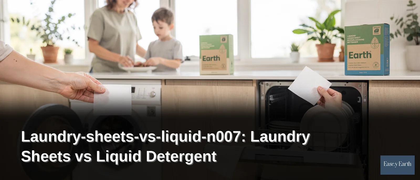 Laundry sheets are liquidless detergents designed as eco-friendly alternatives to chemical-laden bottle detergents.; Easey