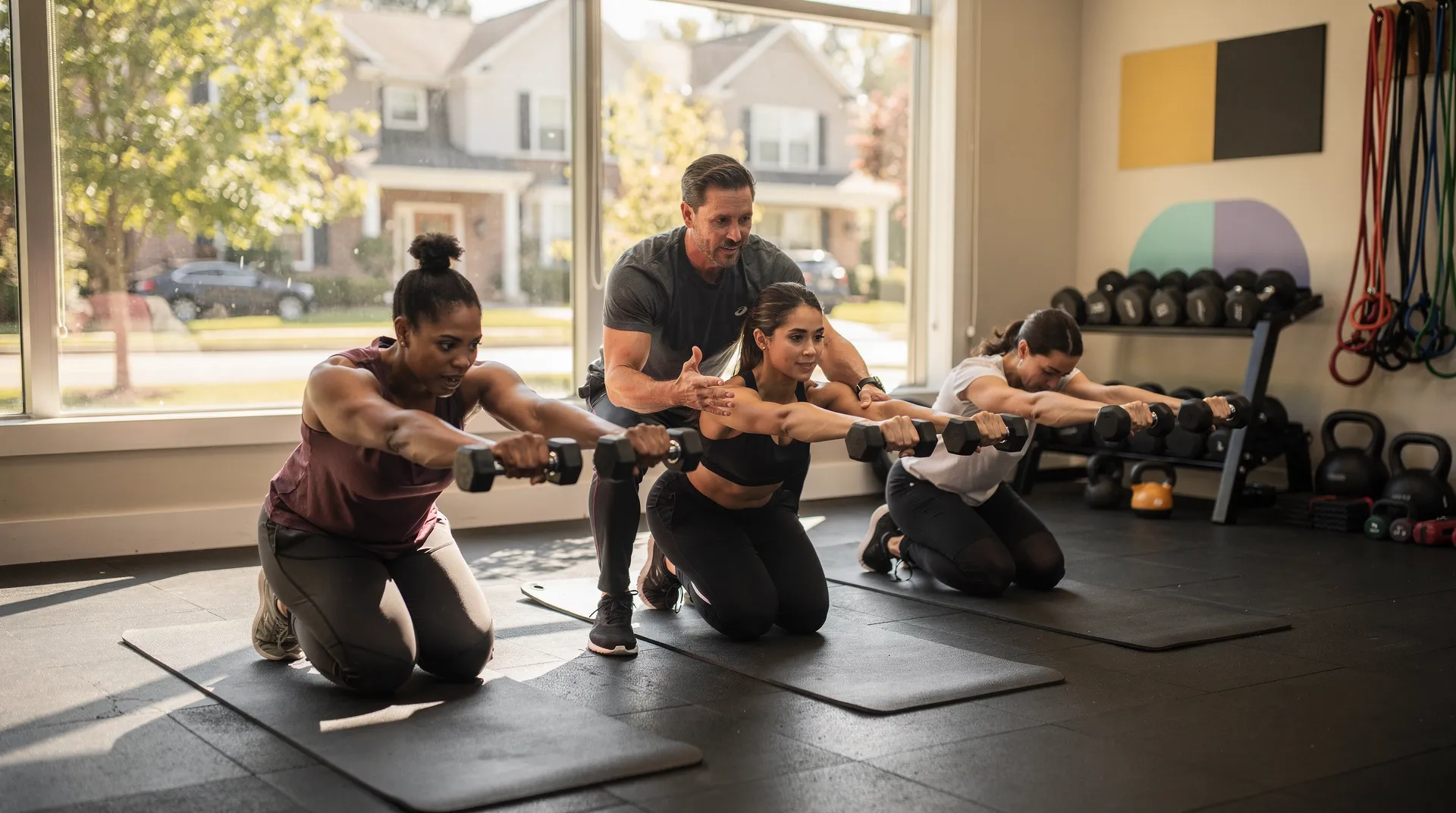 Small group training near Franklin Lakes combines structured expert coaching with individualized progression for strength