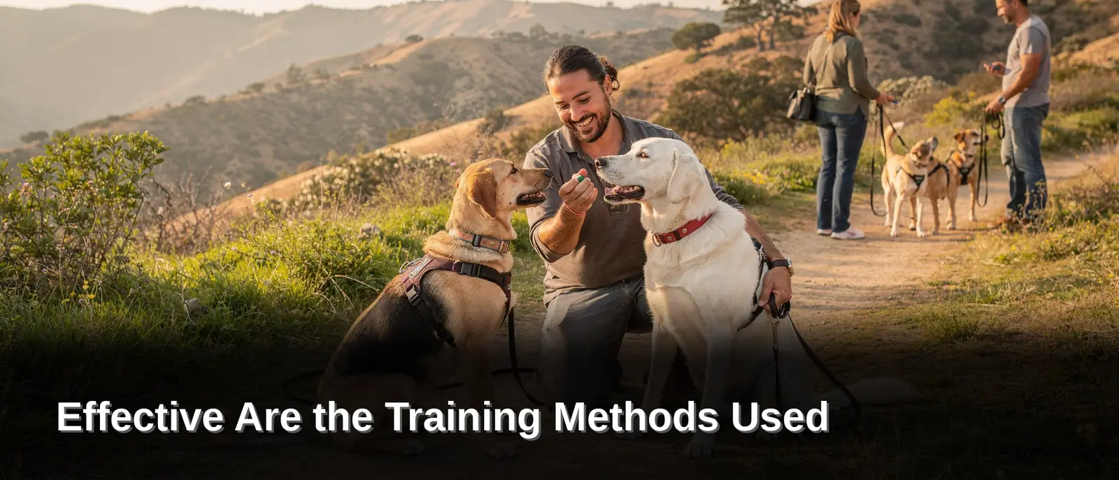 Positive reinforcement training produces more effective, longer-lasting results than punishment-based methods for Los