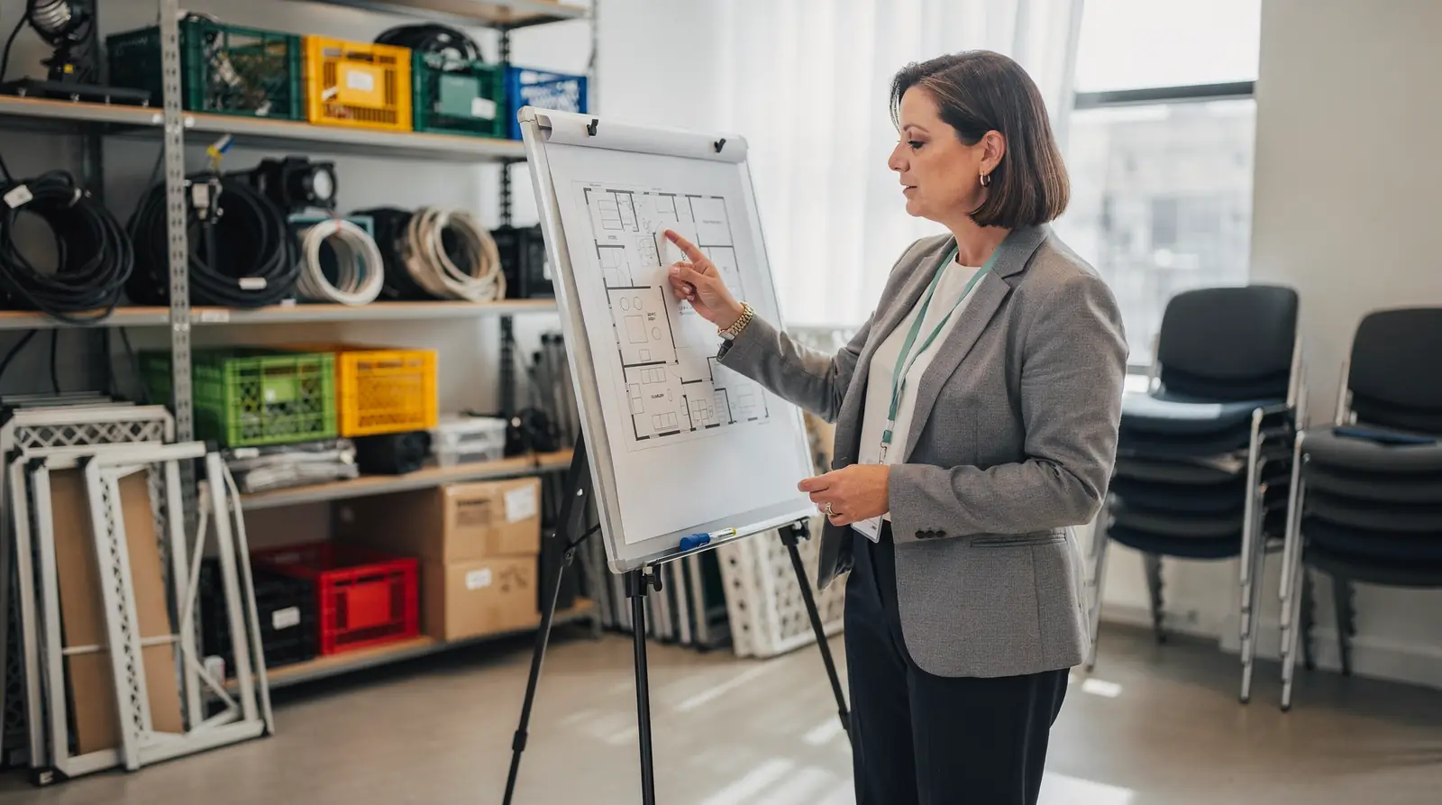 An integrated in-house team covering planning, production, design, and AV eliminates the risks of subcontractor