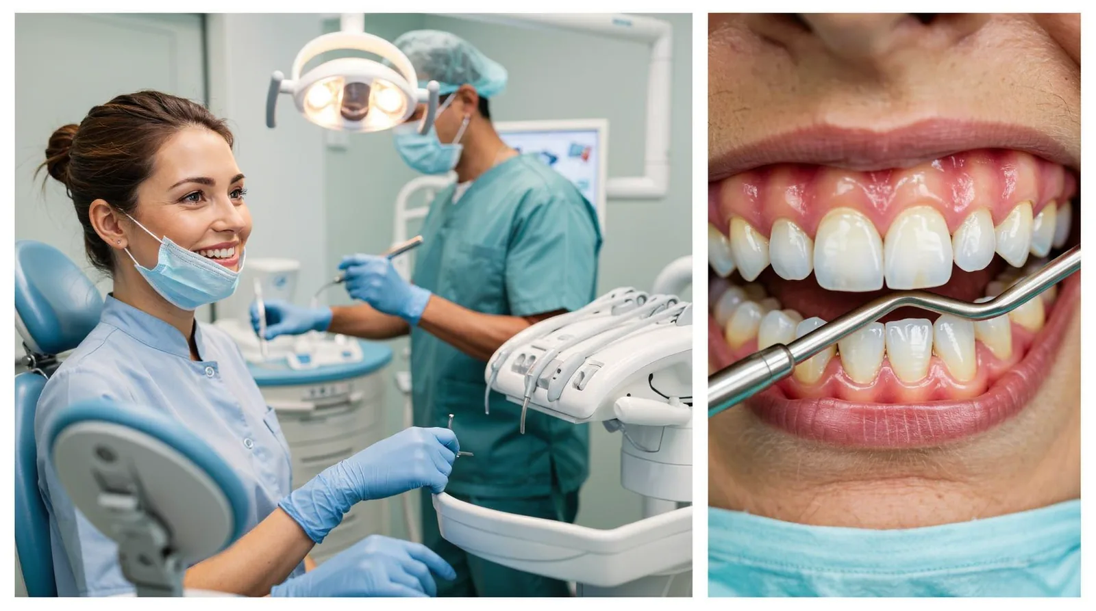 During an oral exam, a dental professional thoroughly examines your overall oral health to detect