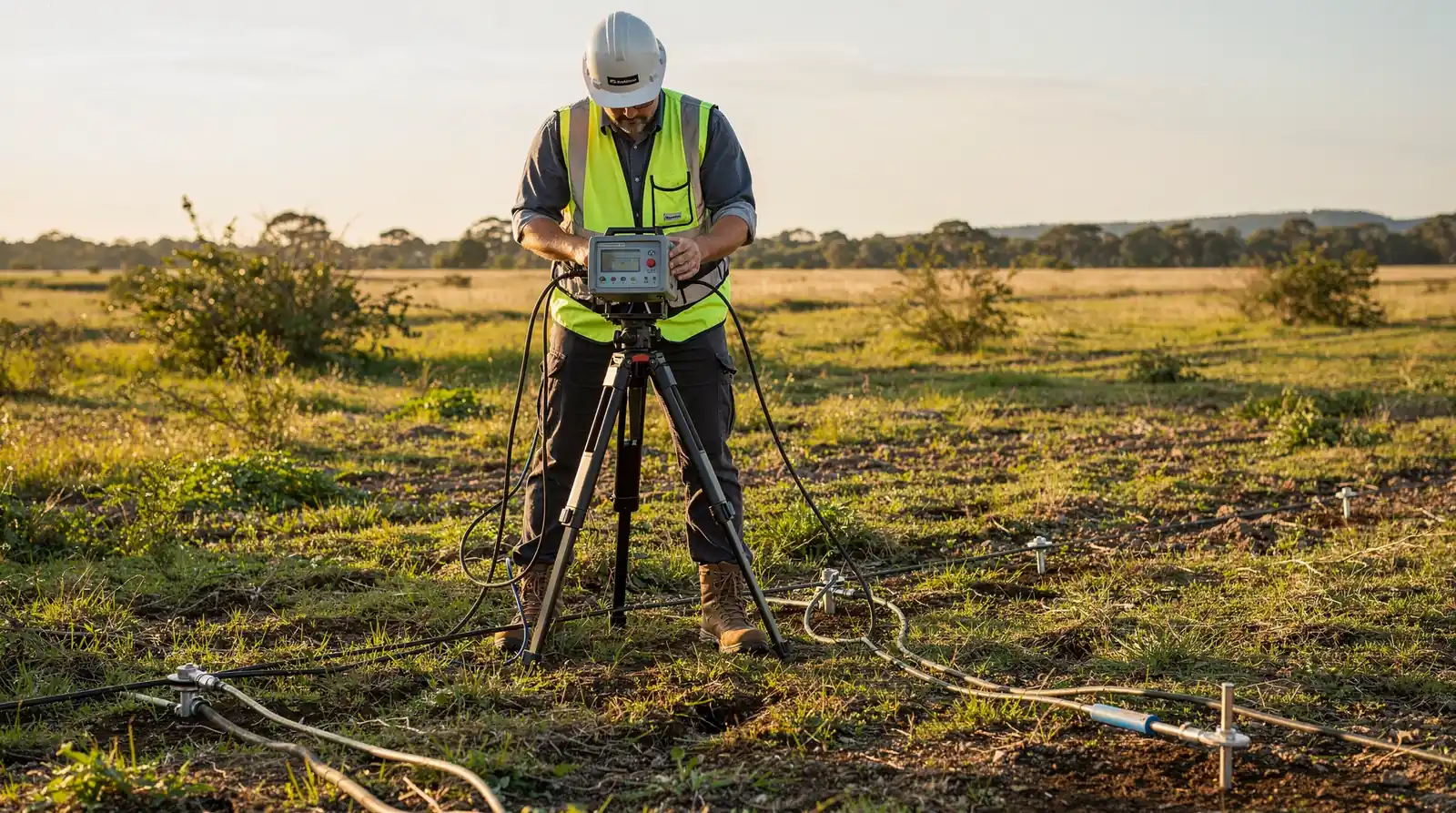 Best Methods for Locating Groundwater combine hydrogeophysical mapping, passive seismic surveys, and gamma scintillation