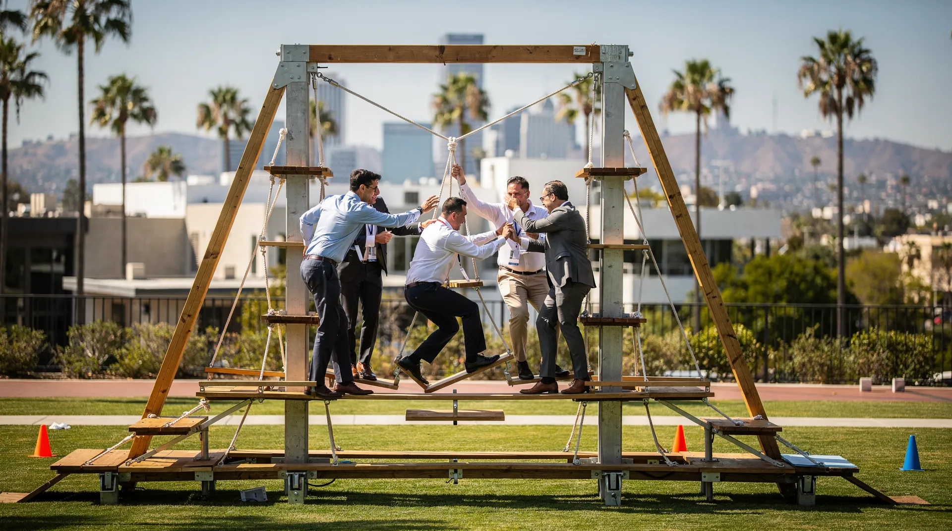 Los Angeles offers a wide selection of team building formats, from improv comedy workshops