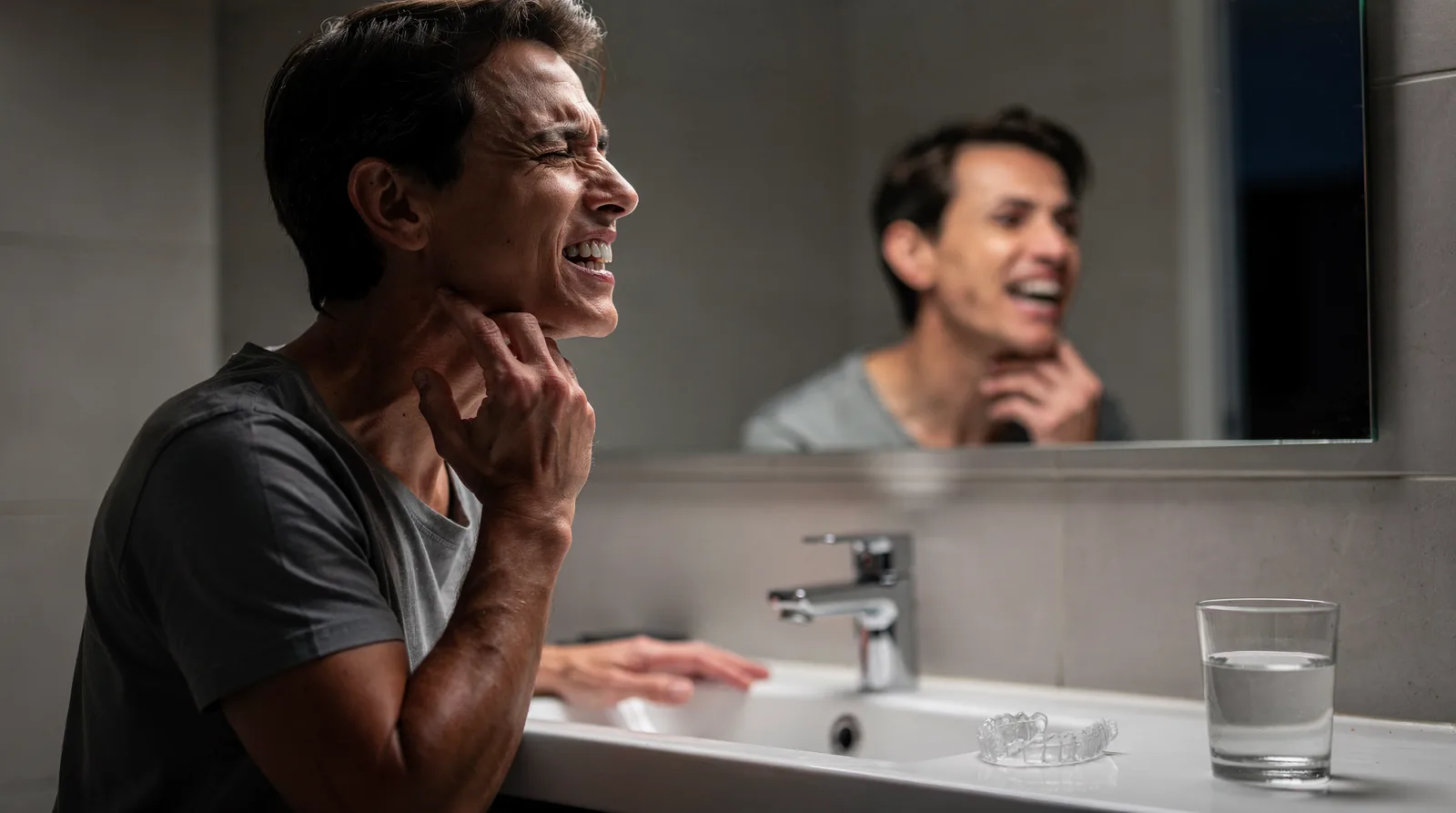 Bruxism is the medical term describing grinding of the teeth or clenching of the jaw