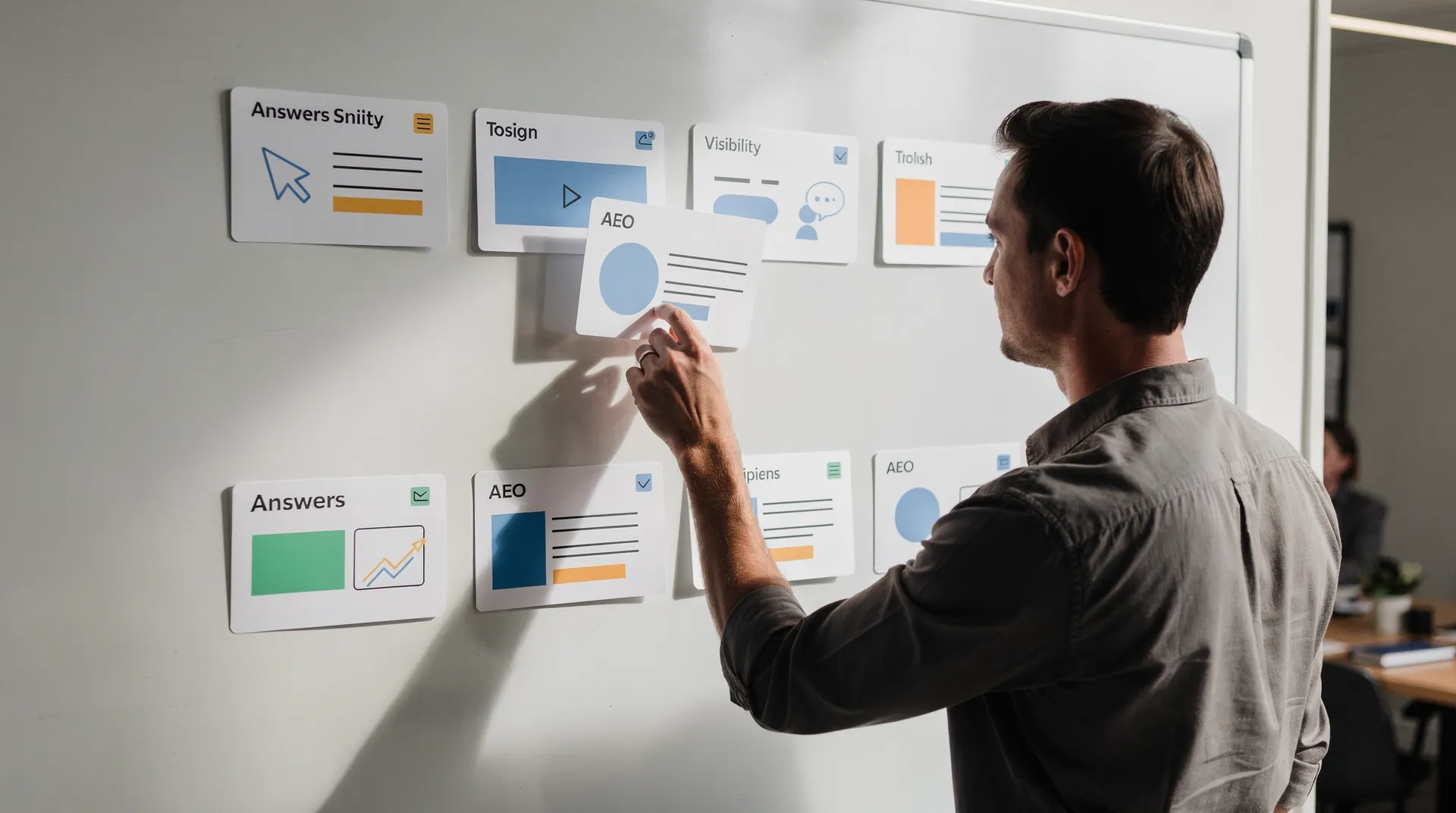 The first step in building AEO visibility is establishing a baseline snapshot that measures current