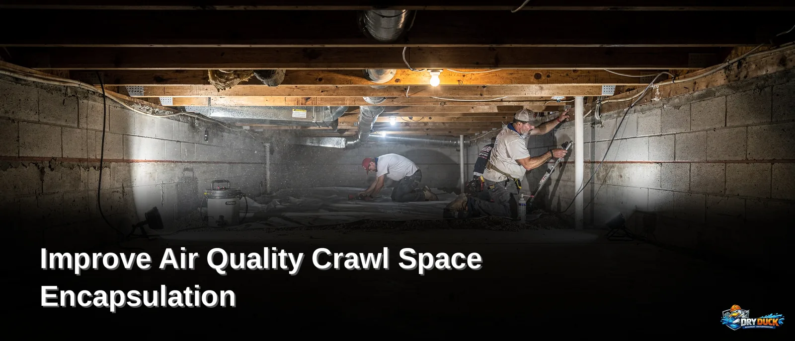 Musty crawl space air travels upward into living spaces, undermining indoor air quality throughout the home