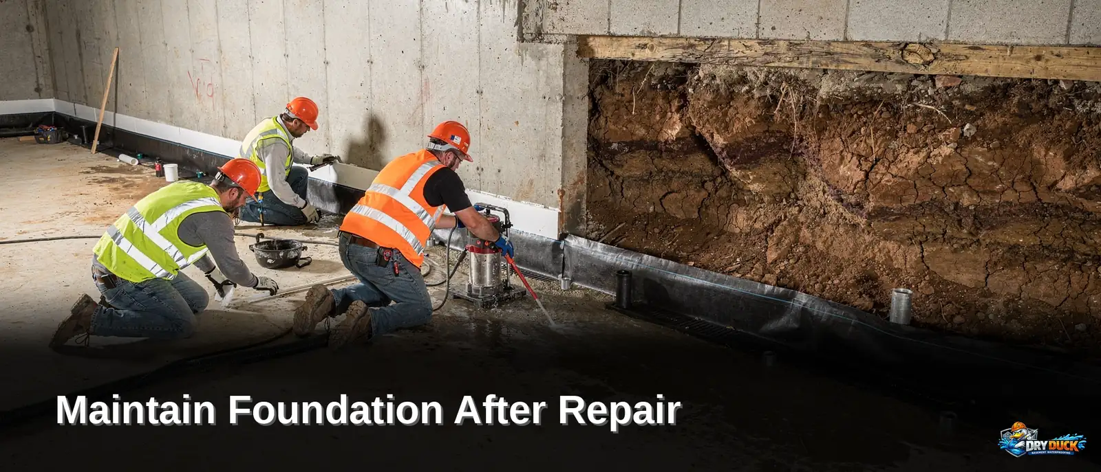 Clay-rich soils common in central Iowa hold water against foundation walls and swell when saturated