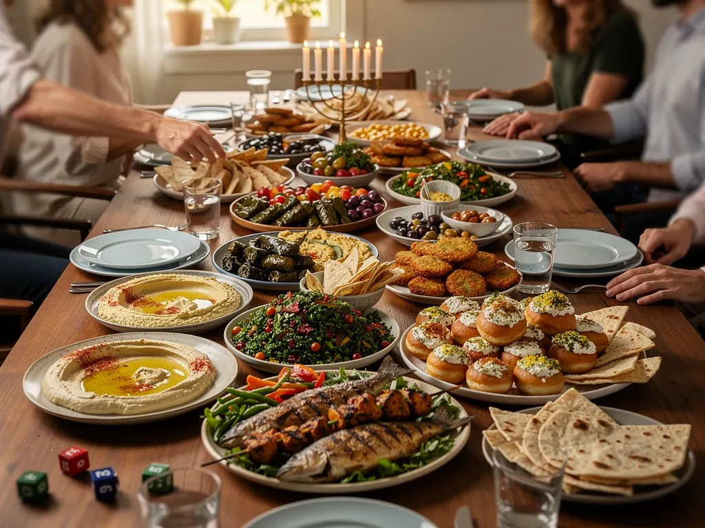 How Does Mediterranean Cuisine Enhance the Hanukkah Party Experience