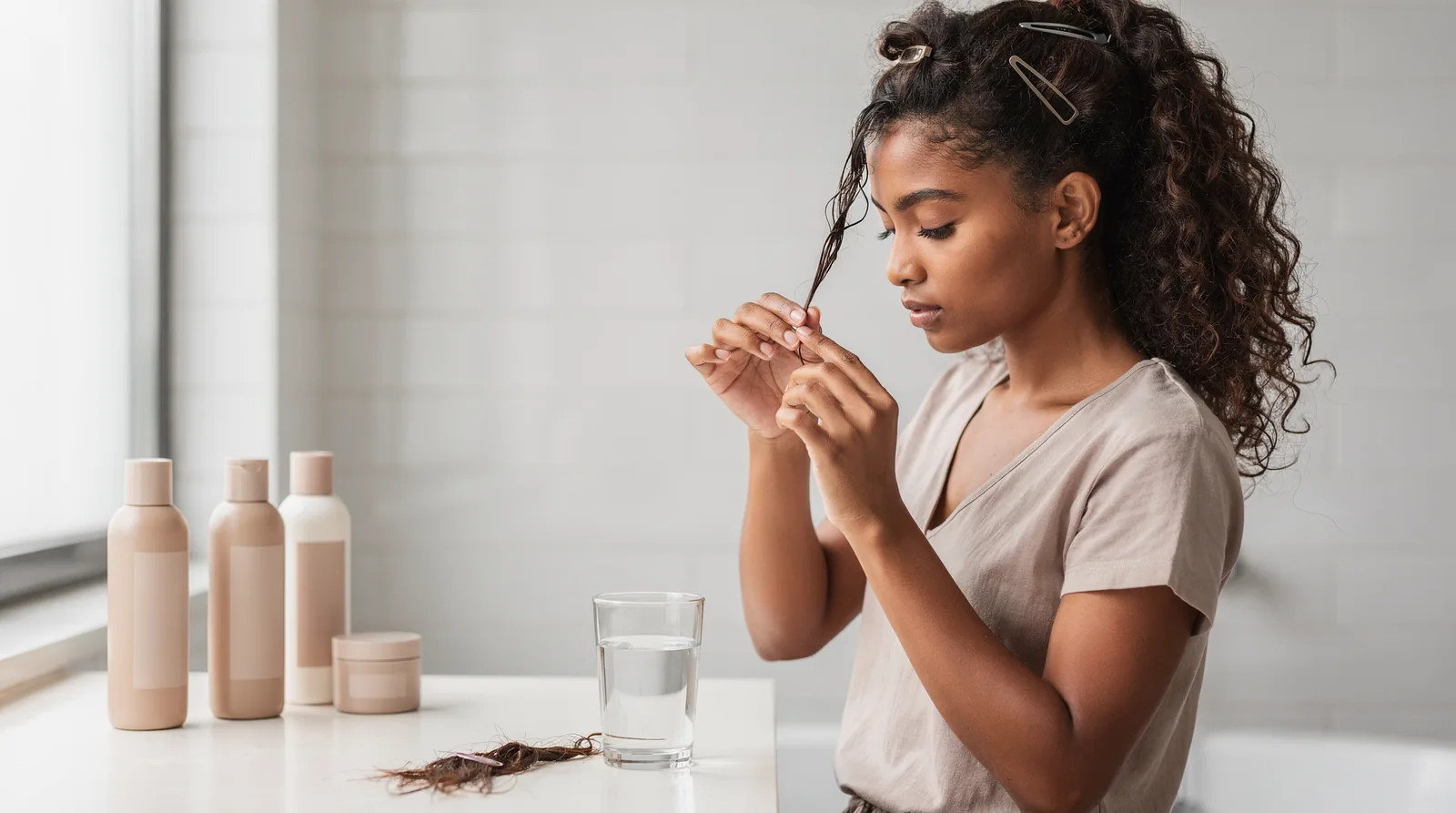 Porosity is shaped by genetics but also by daily habits and salon services, so routines