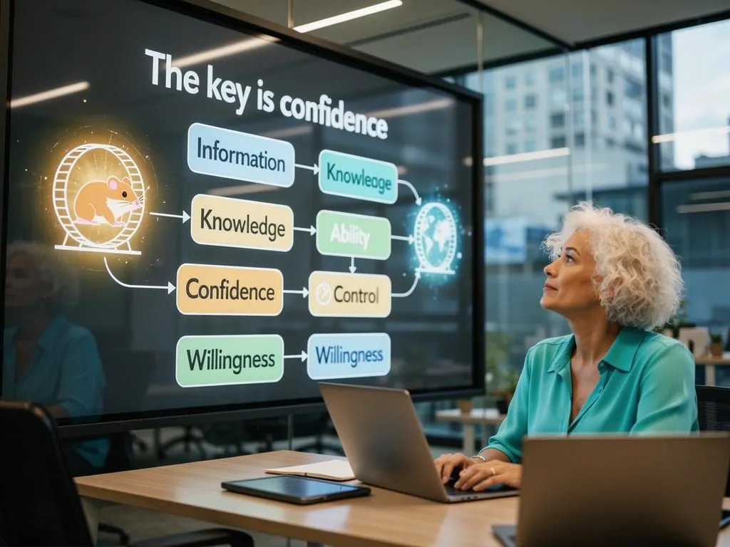 The key is confidence