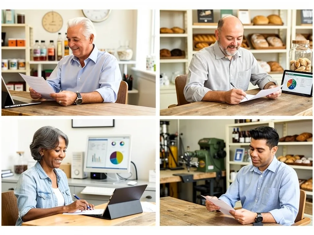 Business owner comparing small business loan terms and interest rates