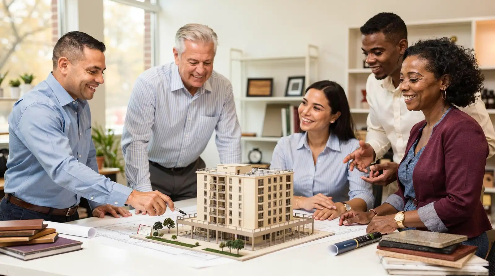 Construction loan products can be designed for owner-occupied or income-producing properties.; Loan structures are built