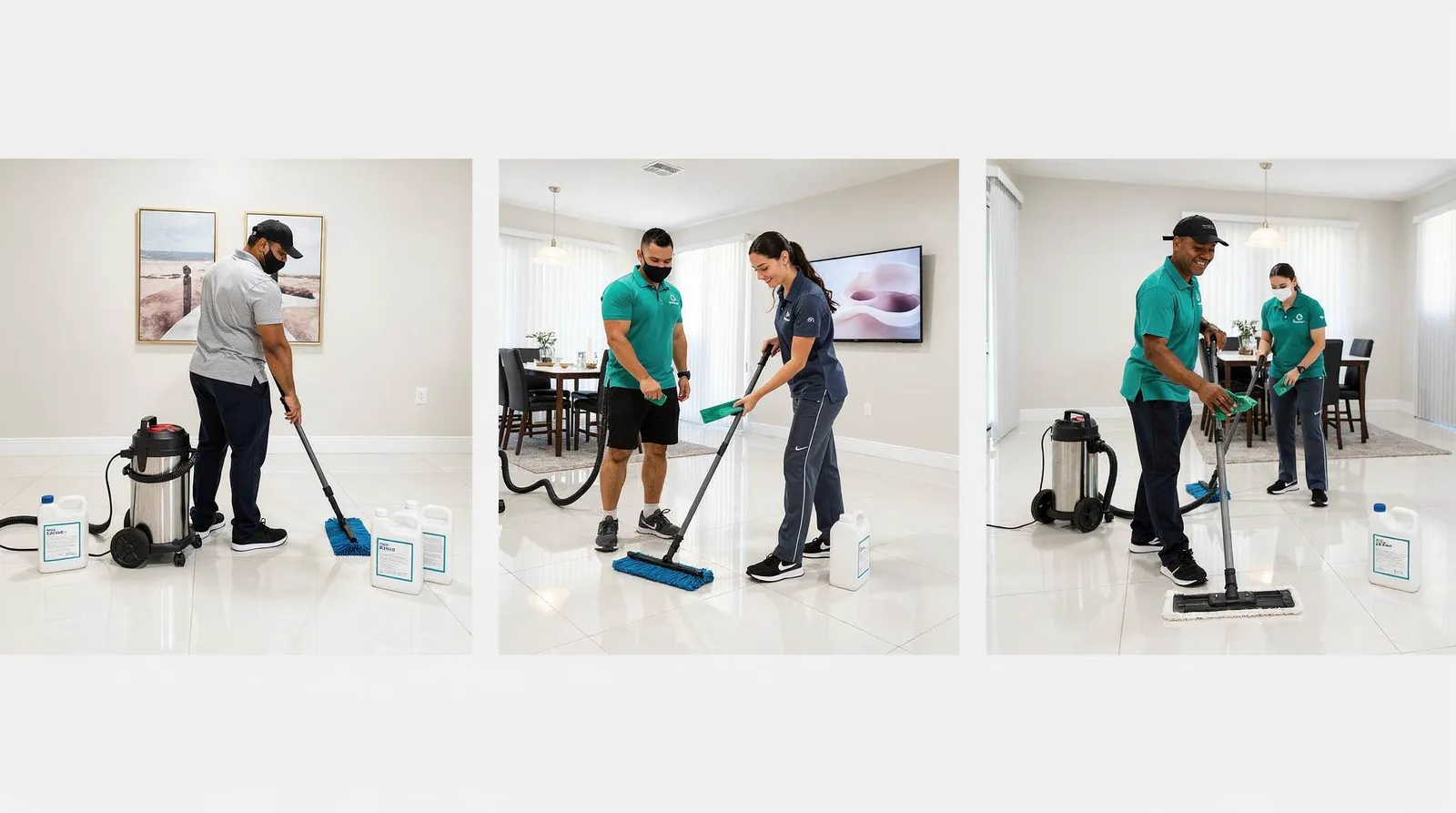 Southern Green Cleaning fields more than 25 trained team members to support commercial accounts.; Dependable