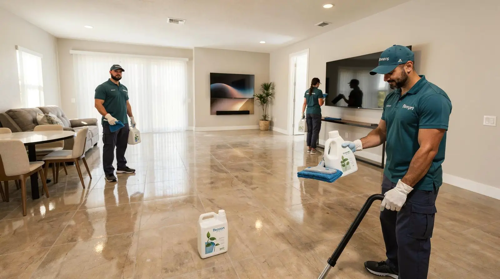 Southern Green Cleaning positions itself as Davenport's leading residential and commercial cleaning company.; Other area