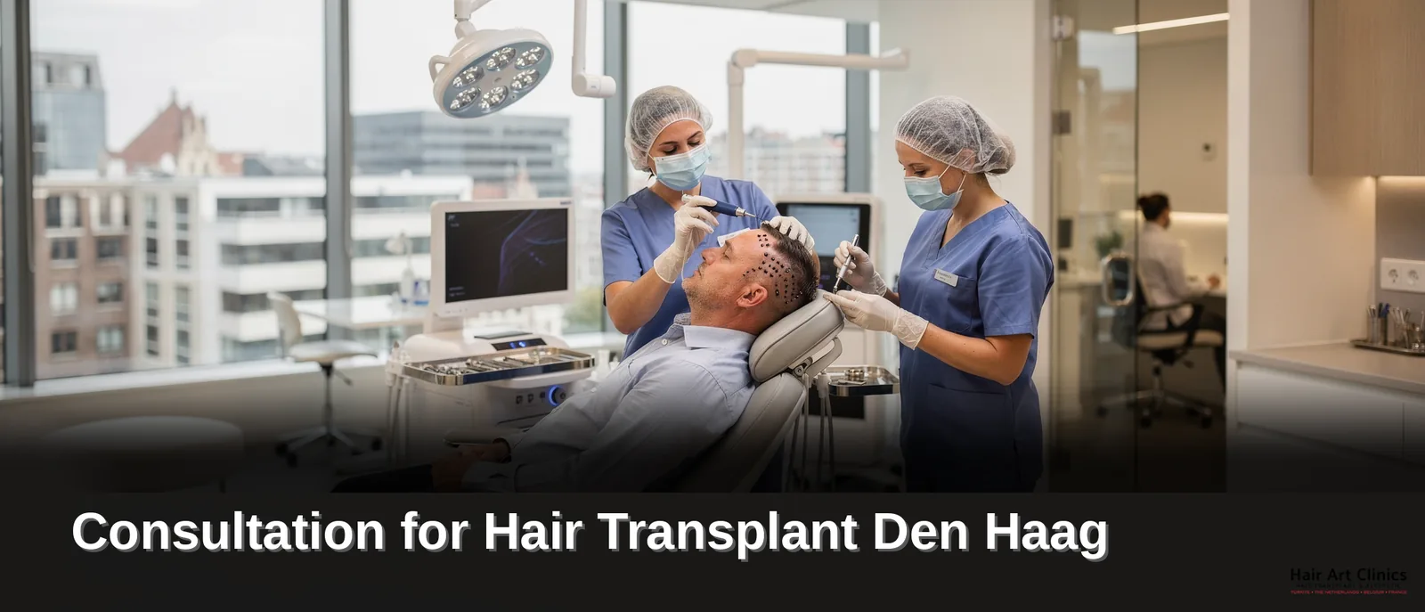 Consult voor een haartransplantatie dichtbij Den Haag