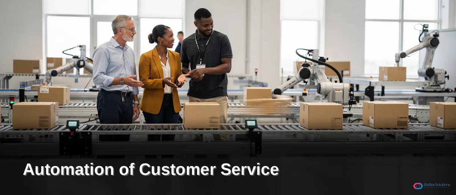 Business process automation uses technology to automate repeatable tasks and workflows, reducing manual work