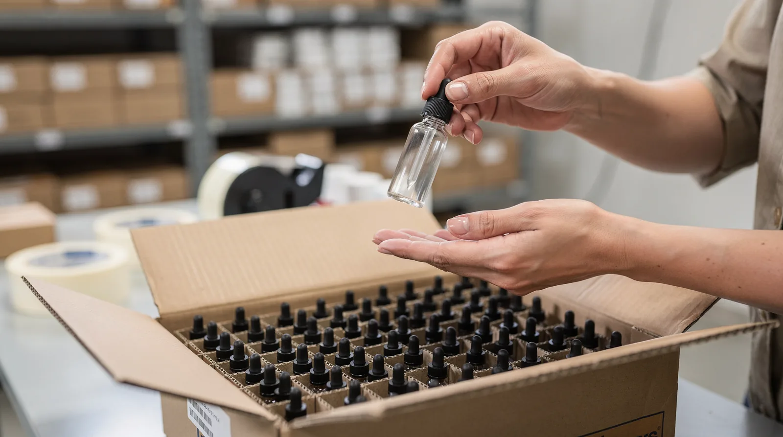 Orders ship directly from the company's Plano, Texas warehouse, removing uncertainty about overseas fulfillment