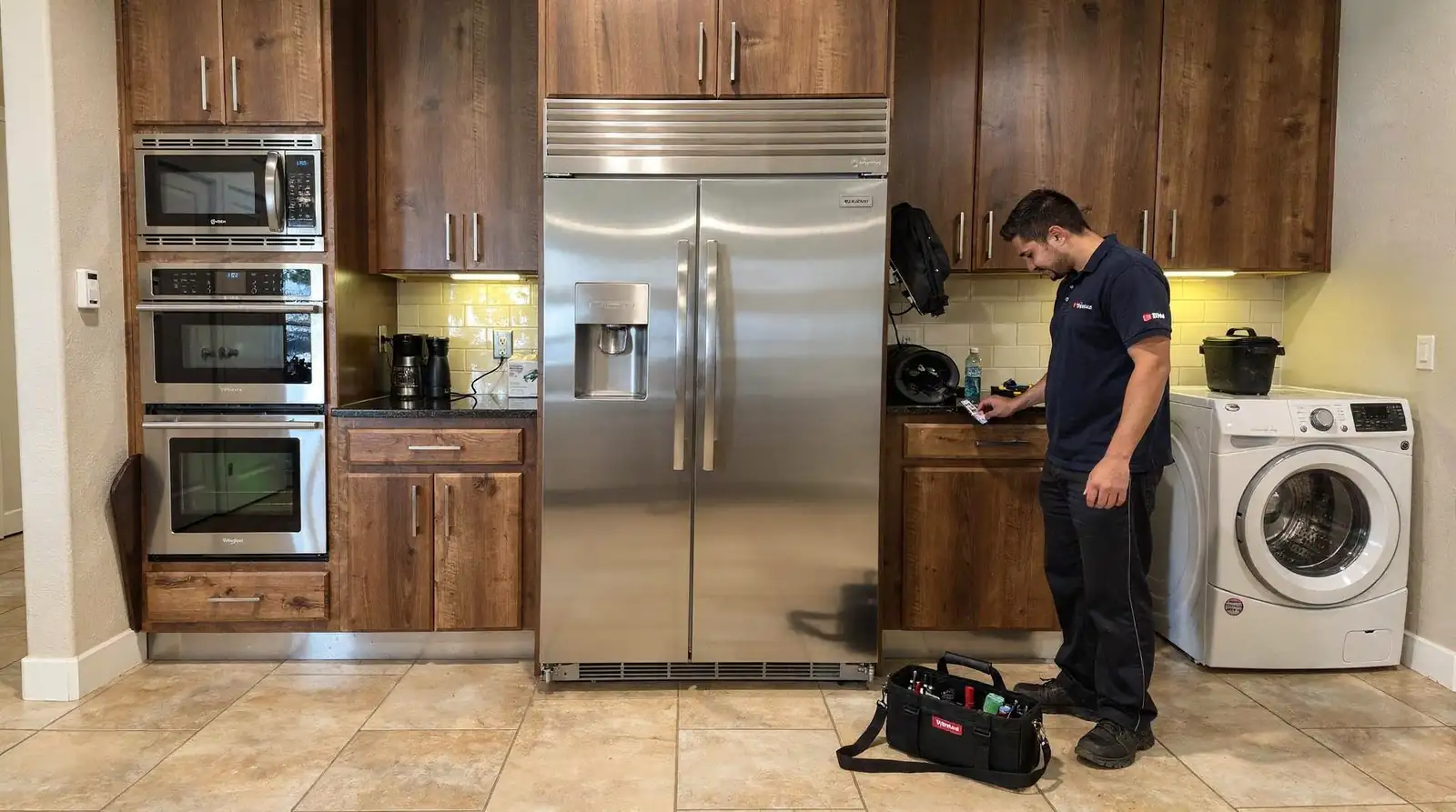 Same-day and next-day fridge service is offered across San Antonio whenever scheduling allows.; Once