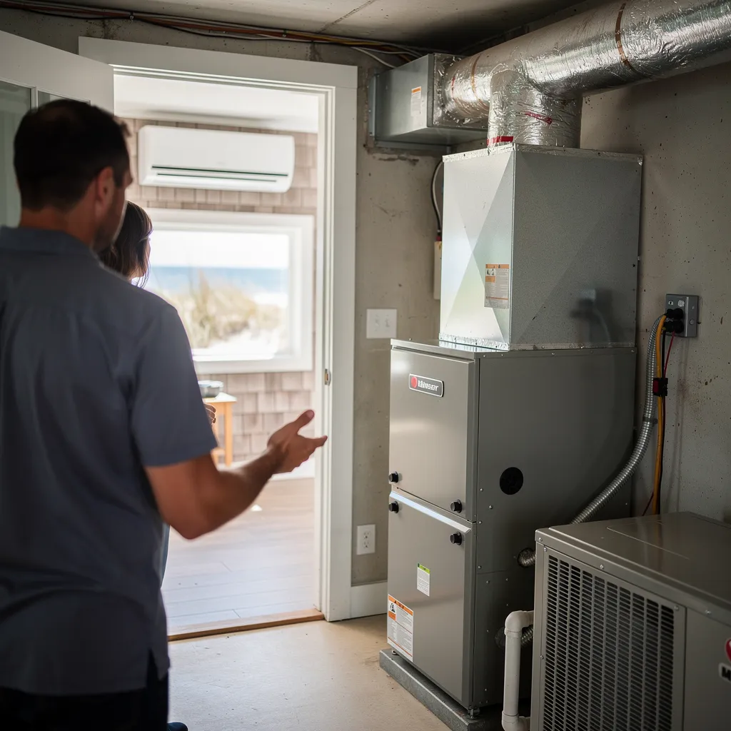 An HVAC system that is too small will struggle to keep up with demand, while