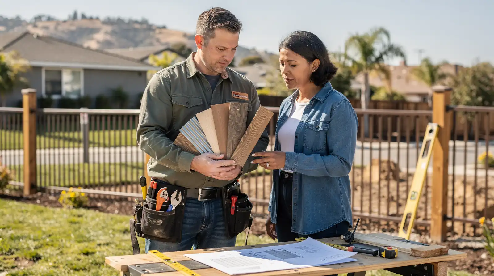 Strong San Jose fence contractors provide fast estimates and can often complete jobs within