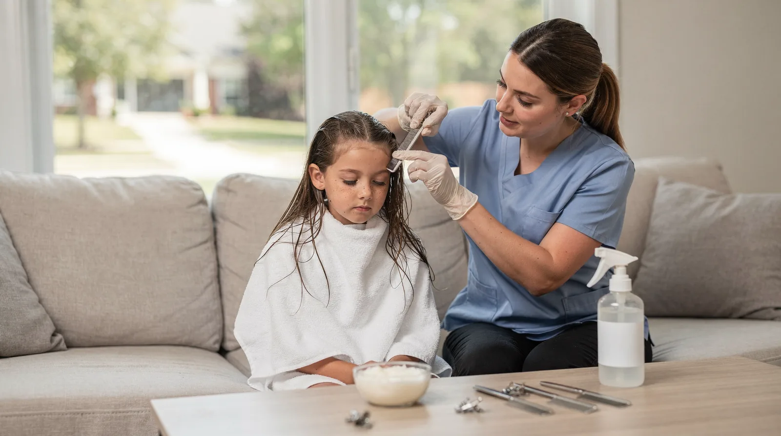Lice Happens Atlanta provides mobile lice removal and professional head lice screening directly in clients Lice Happens Atlanta provides mobile lice removal and professional head lice screening directly in clients