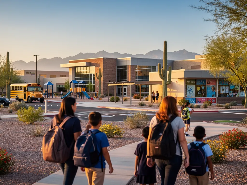 Schools and educational options serving Peoria Arizona families