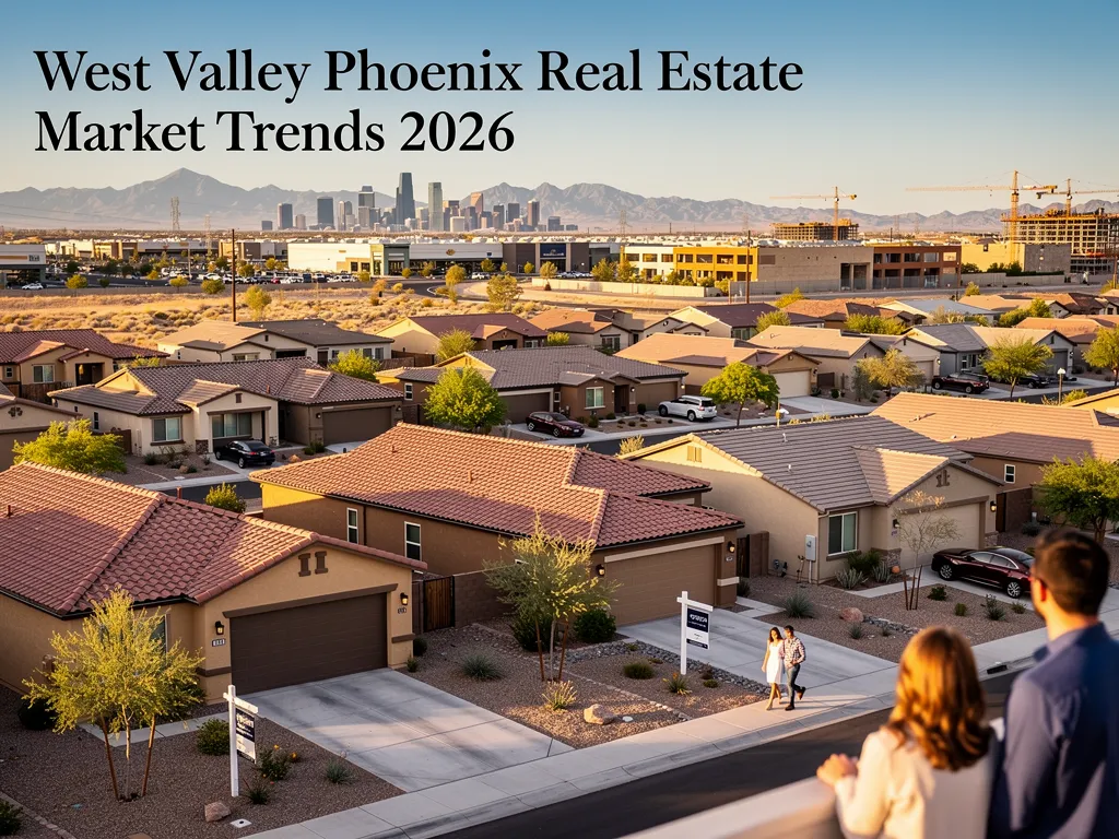 West Valley Phoenix suburban neighborhoods illustrating the 2026 housing market forecast