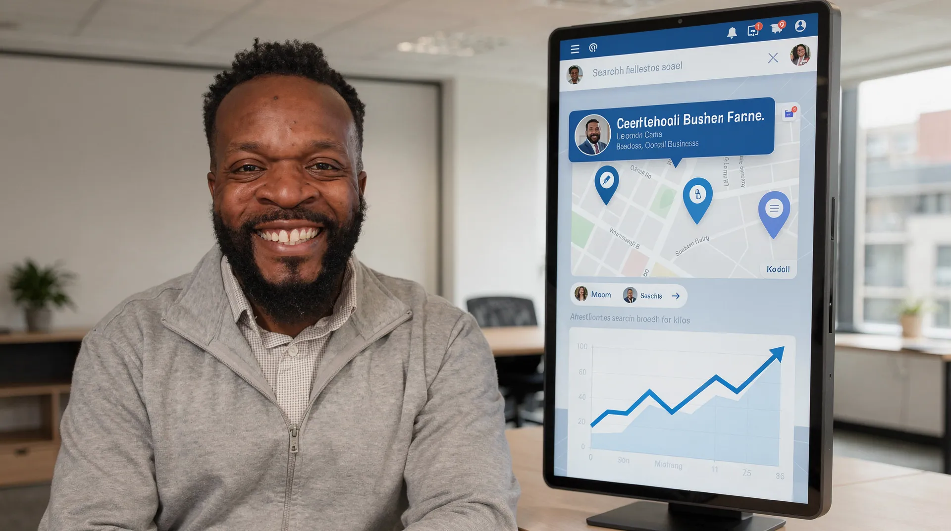 Pay-per-click advertising places your business at the top of search results at the exact moment
