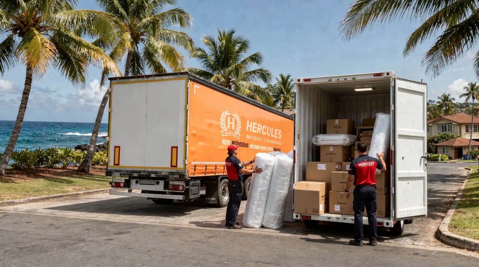 Hiring an experienced moving company provides reliable help and reduces stress by coordinating ocean shipping