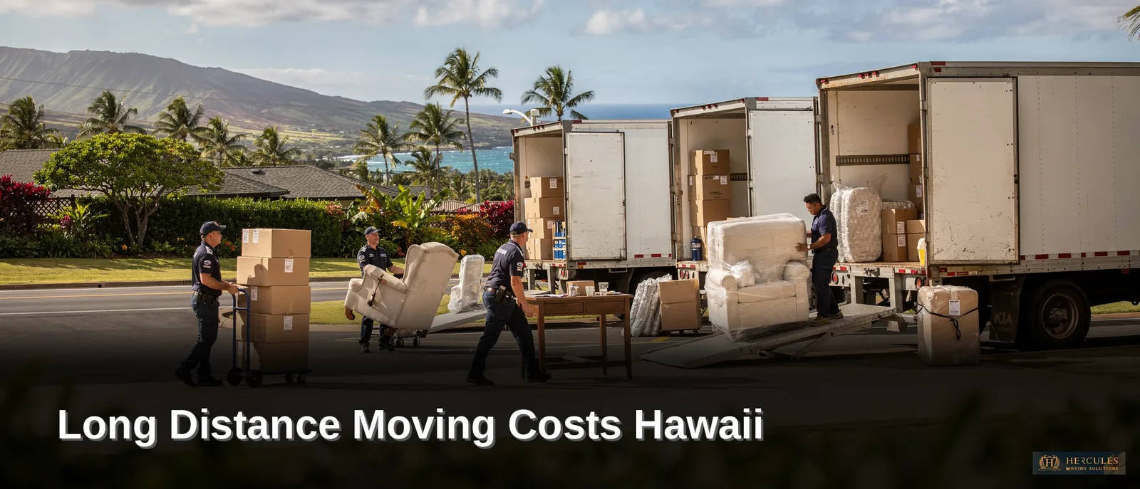 Hawaii ranks as the most expensive state in the nation, which pushes long distance moving