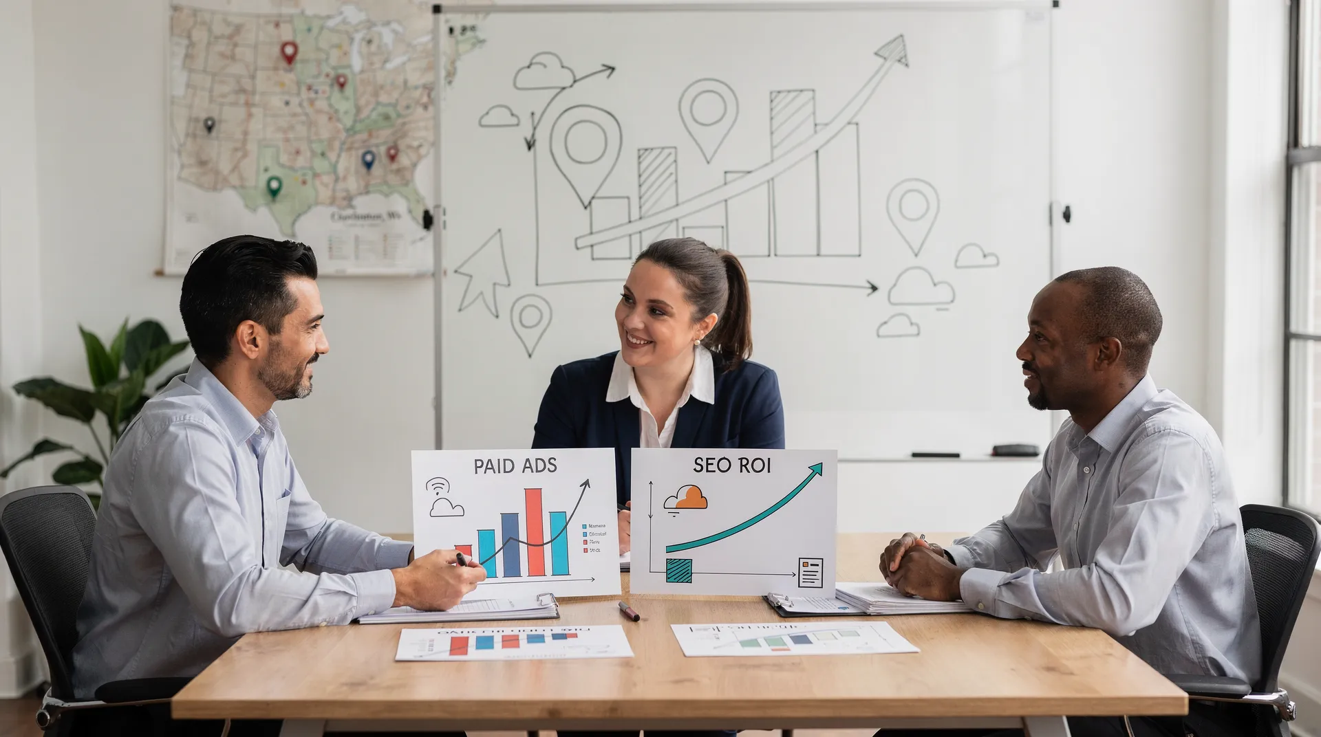 Compared to paid advertising campaigns, SEO provides long-term cost efficiency and higher ROI for small