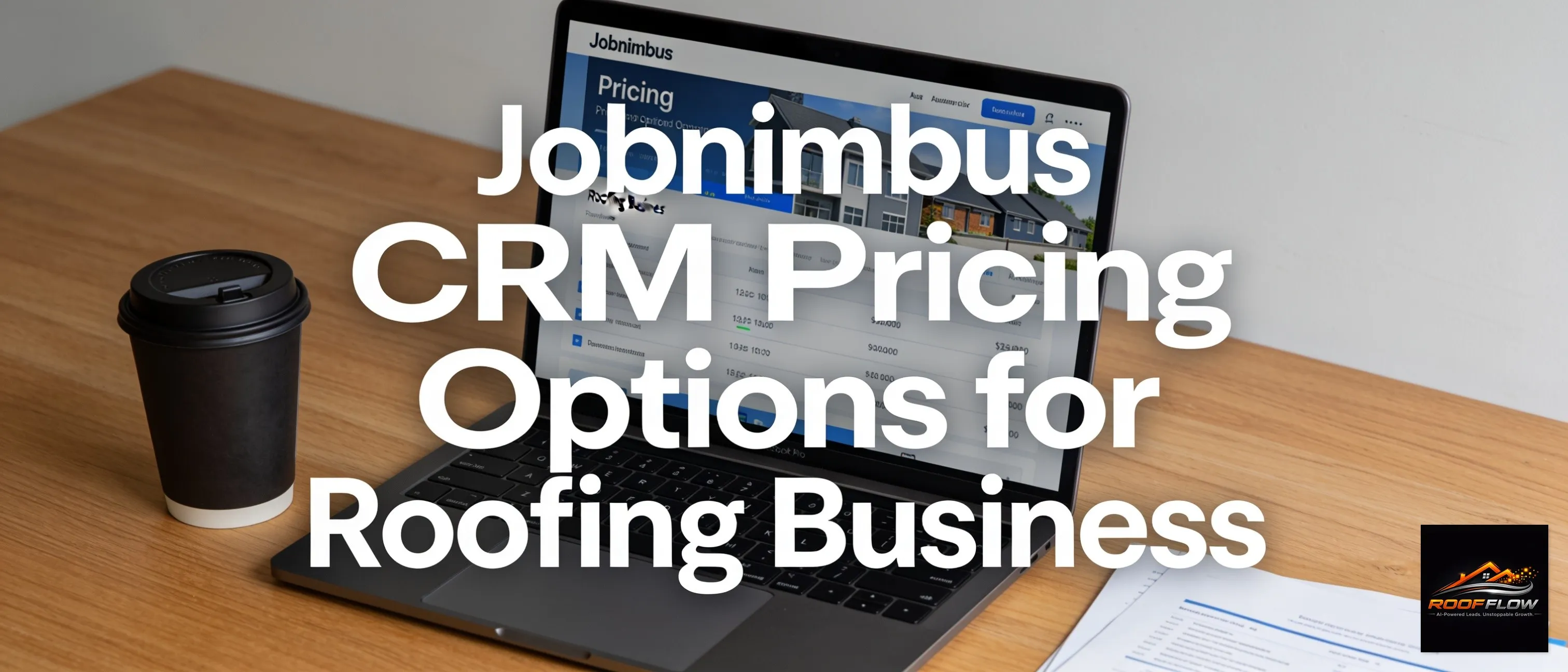 JobNimbus uses a three-layer pricing model consisting of a base CRM fee, per-user charges