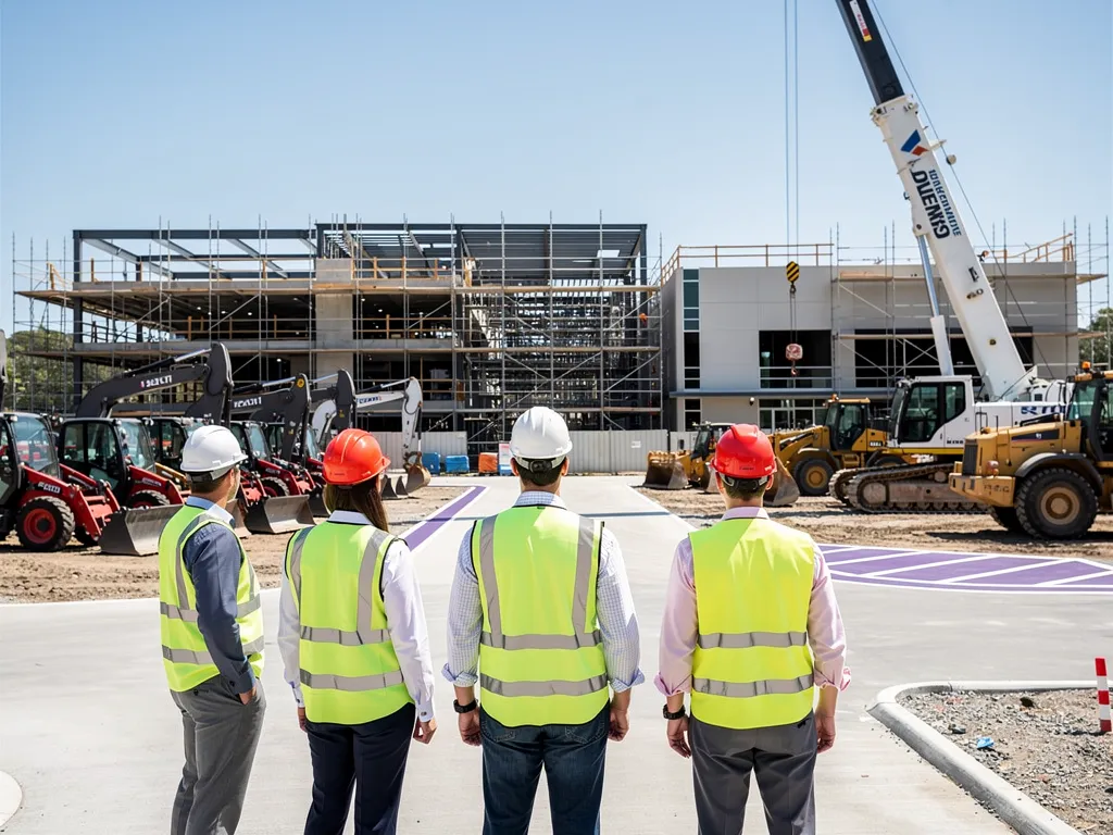 Contractor weighing heavy equipment leasing versus purchase options