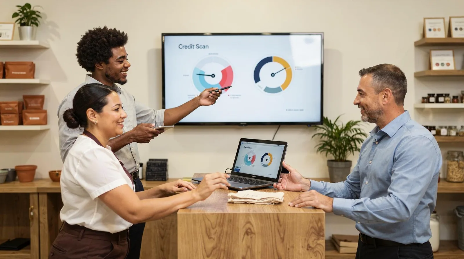 VIP Business Credit's credit scan shows owners exactly where their business stands with lenders before