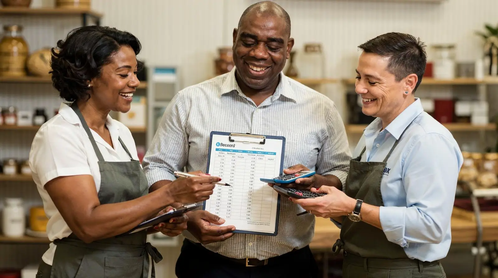 A functional template lets an owner examine projected cash receipts and payments on a day-by-day