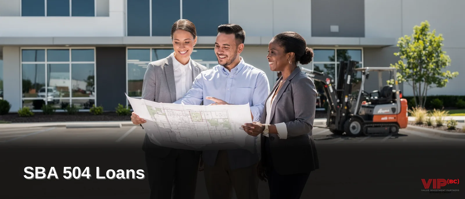 An SBA 504 loan gives small business owners long-term, fixed-rate financing to purchase major fixed