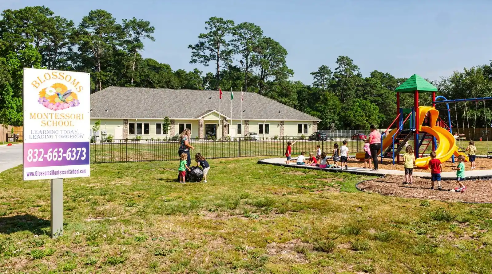 At Blossoms, hands-on experiences and guided independence in meaningful classroom activities build confidence, focus