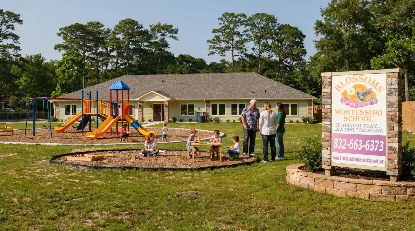 Blossoms is located in Spring, TX, conveniently near Louetta Road and Ella Boulevard.; Parents