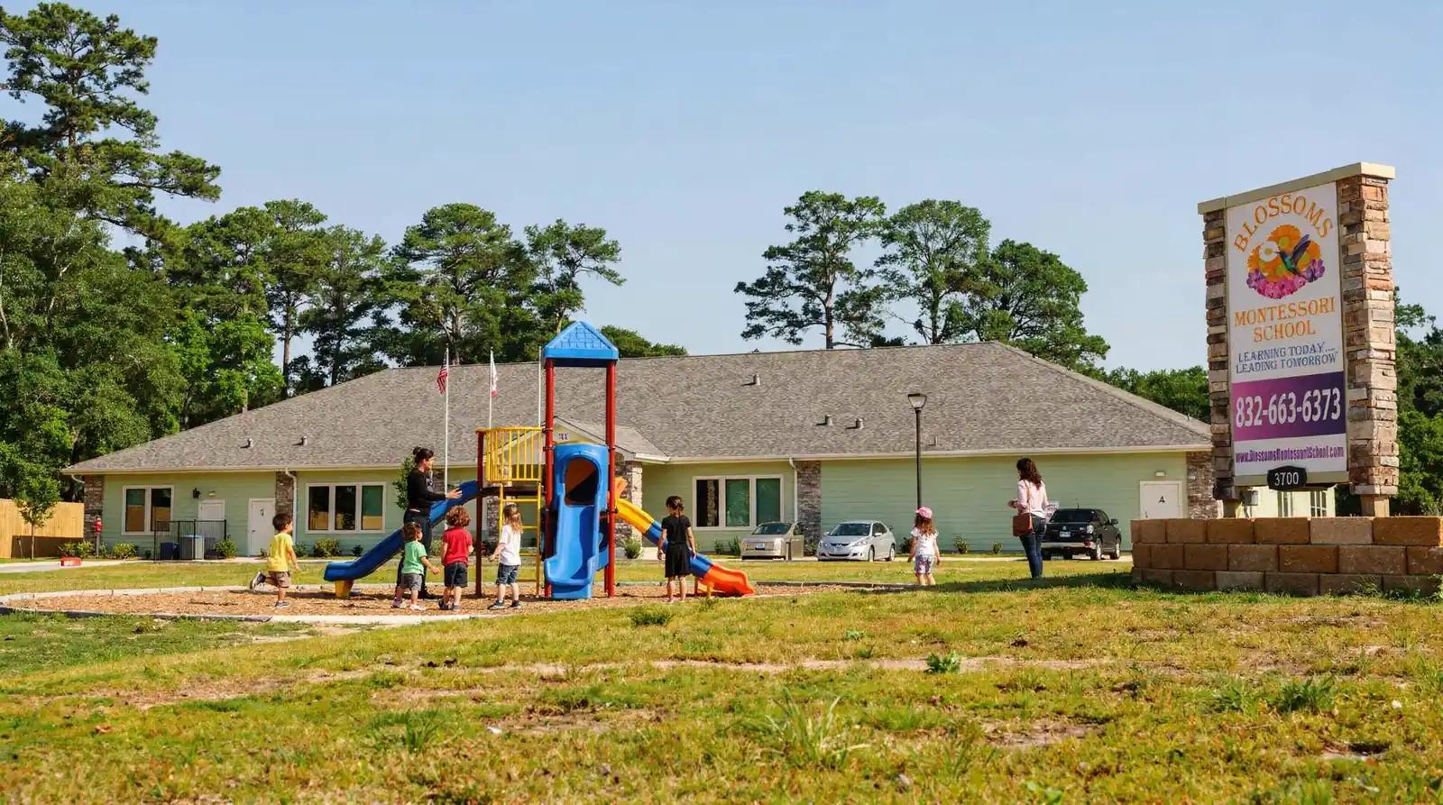Children in Montessori classrooms work directly with specialized materials across language, math, and science