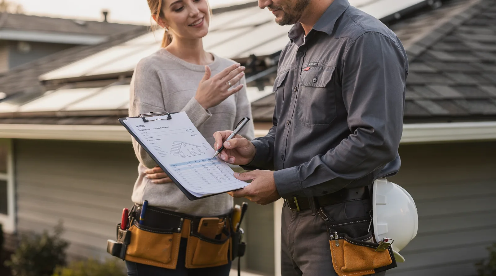 Roofing.co is committed to comprehensive customer education and transparent communication throughout every project