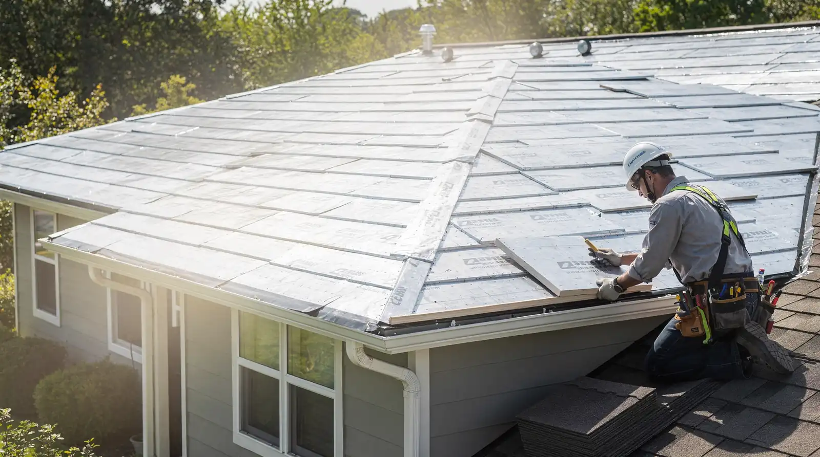 A roof replacement with modern materials can significantly reduce cooling costs in St. Petersburg's hot