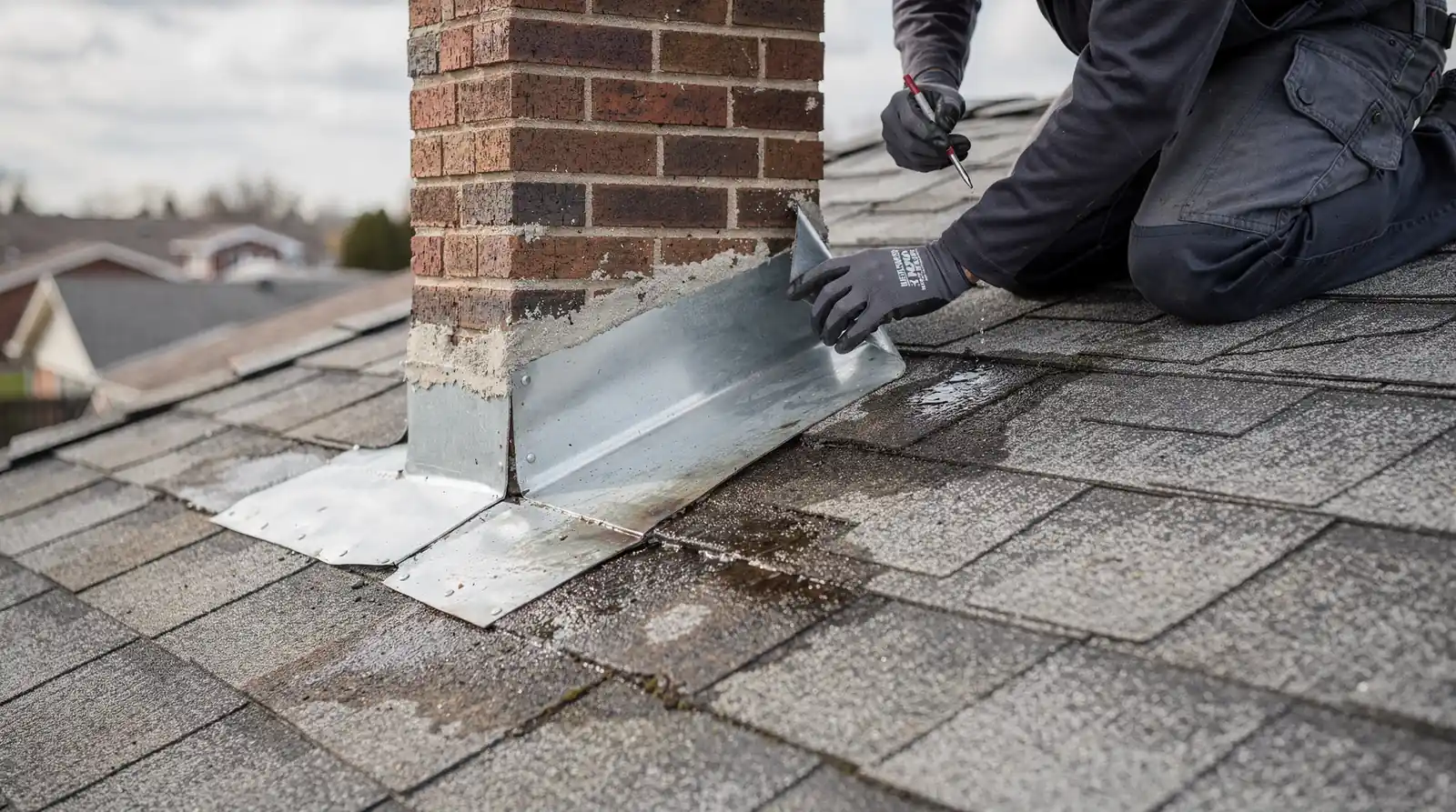 Flashing defects are a primary cause of roof failure, as improperly installed or damaged flashing