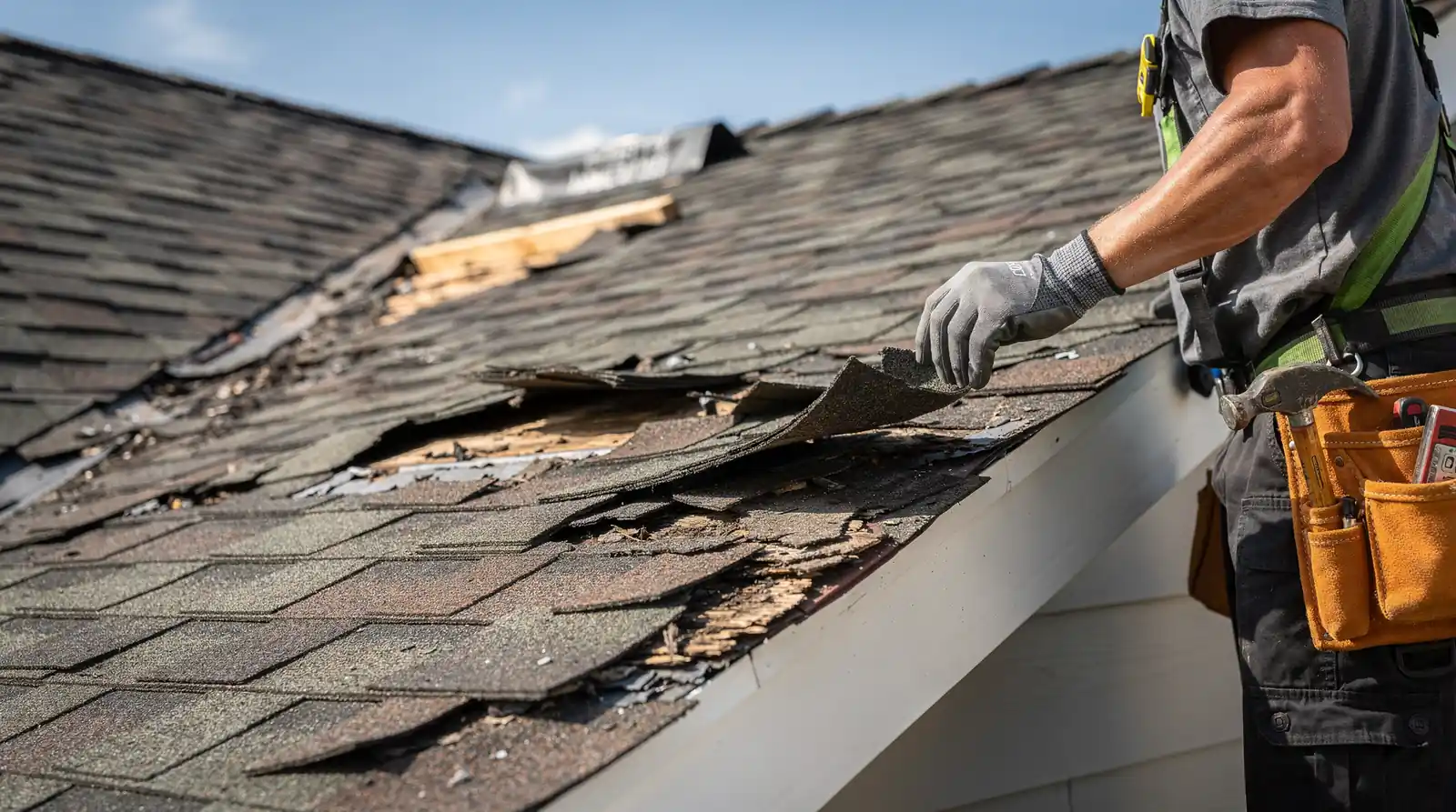 Florida roof replacement typically makes more sense when damage is widespread, the roof is near