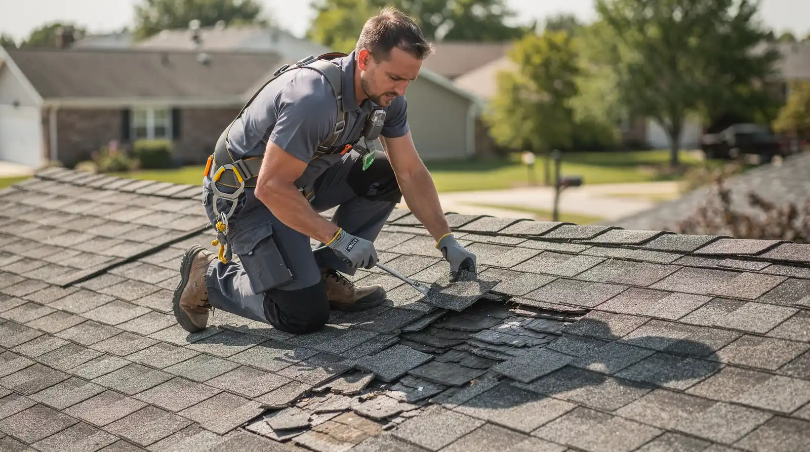 A roof repair may be enough if the damage is isolated or caught early.; Most