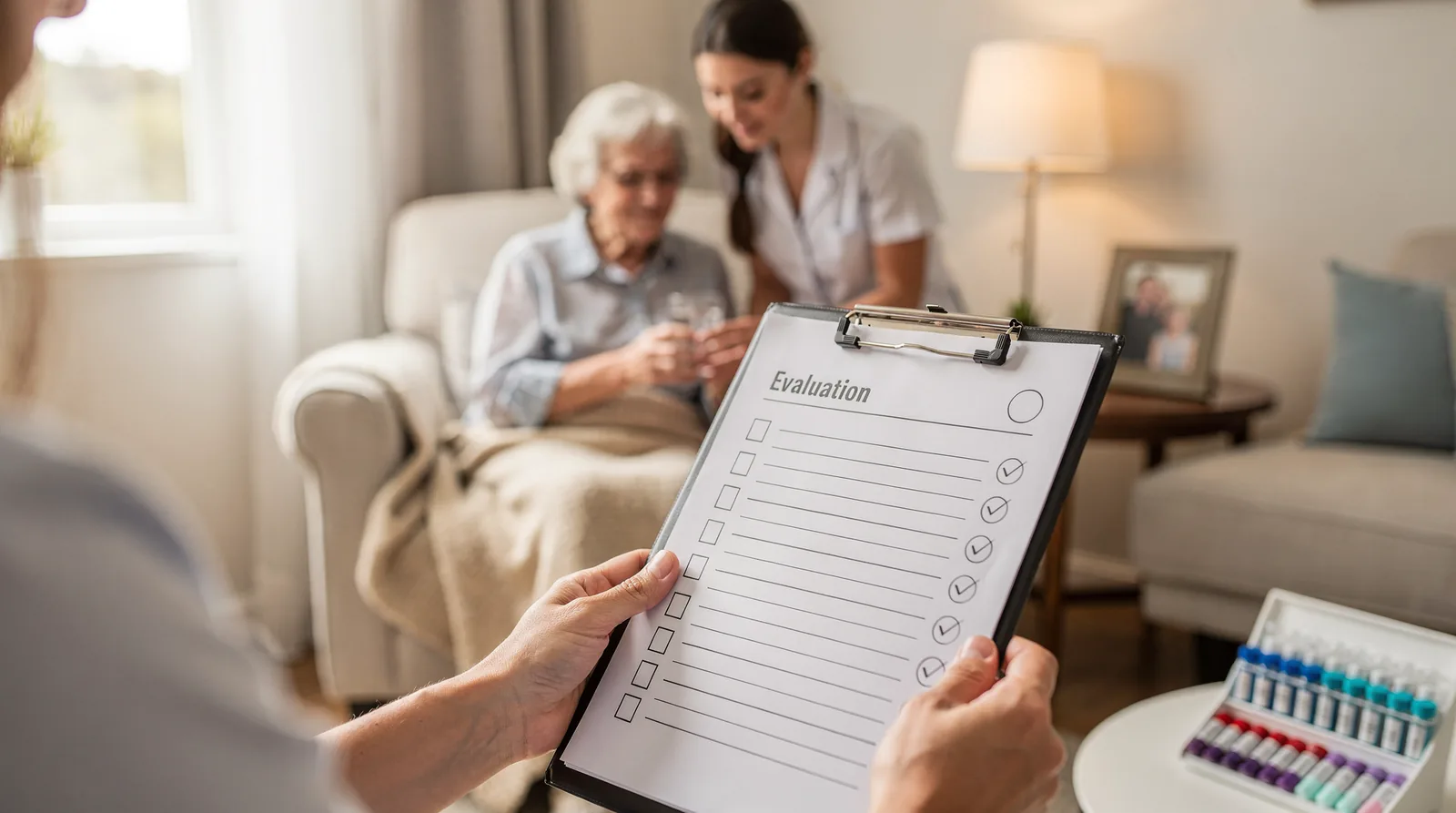 All caregivers at 1 Mission Home Care hold 100% THHS certification, a baseline standard families