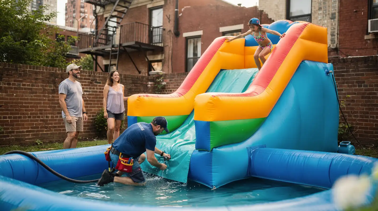 Water slide selections in New York are built to offer something for every event