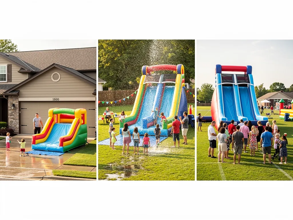 A slide that is too small leaves kids bored, while one too large
