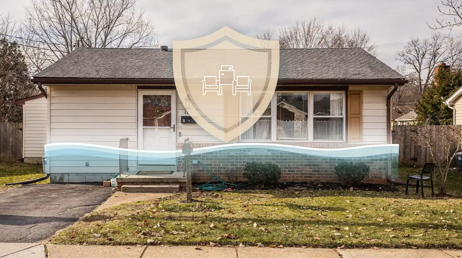 Most standard homeowners insurance policies do not cover flood damage.; Flood insurance is a separate