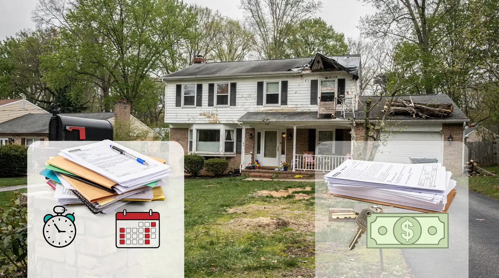 Selling as-is to a cash buyer prioritizes speed over the disclosure-heavy open market path