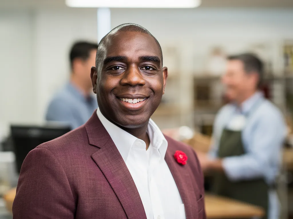 Lee Johnson, Co-Founder and CEO of VIP Business Credit, headshot